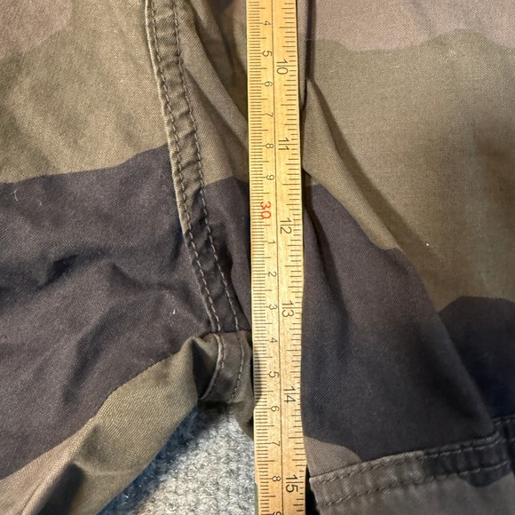 G-Star Raw Camouflage Cargo Pants Mens 36x32 Green Camo Tapered Baggy Oversized - Picture 5 of 12